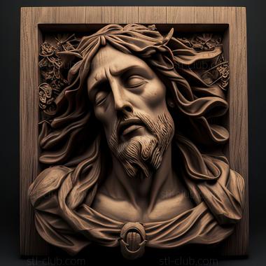 3D model st jesus (STL)